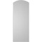 Ekena Millwork Arch Top Surface Mount PVC Gable Vent: Functional, w/ 2"W x 2"P Brickmould Sill Frame, 16"W x 42"H GVPAR16X4203SF - alternate 3